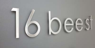 3 D look letters & numbers 150mm high